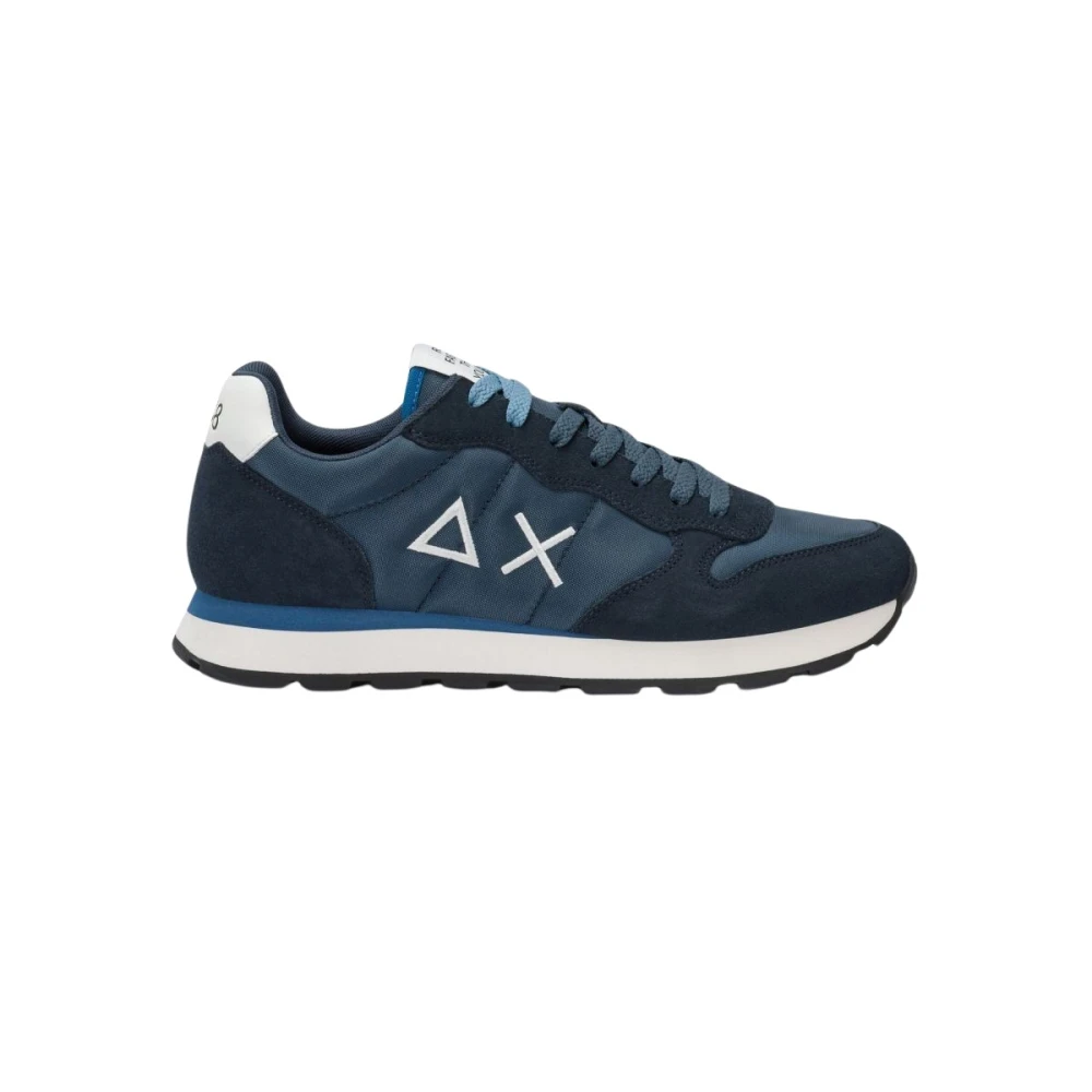 Sun68 Blue Tom Solid Sneaker - Male - Sneakers - 9 Uk - Shoes