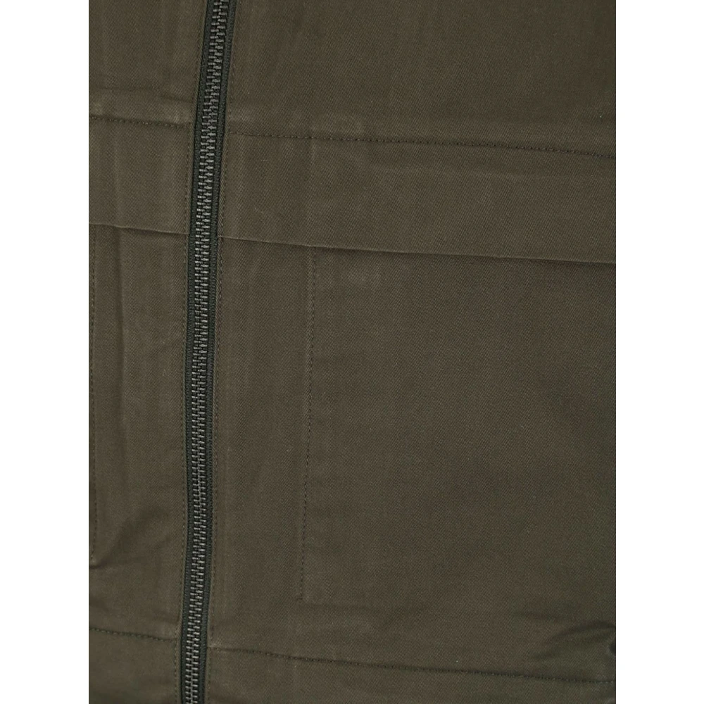 Gr10K Ritssluiting Polo Shirt in Aardebruin Brown Heren