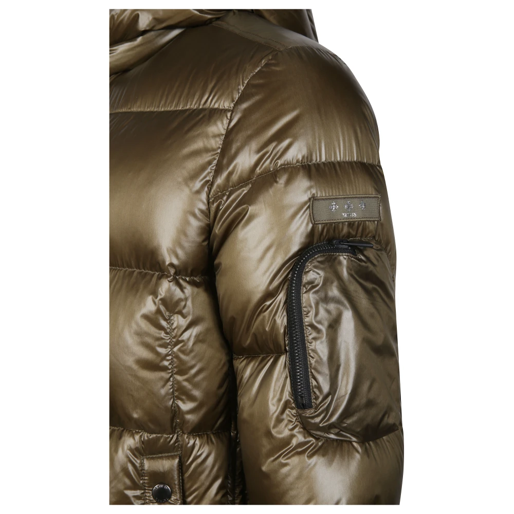 Tatras Glanzende Nylon Donsjas Brown Dames