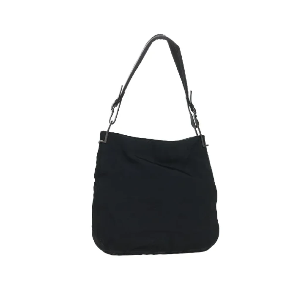 Gucci Vintage Pre-owned Nylon gucci-bags Black Dames