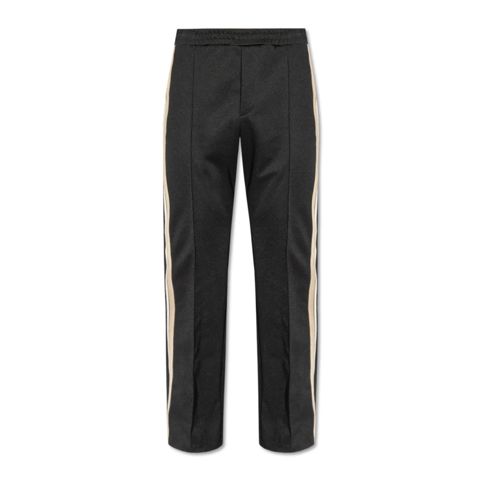 Salvatore Ferragamo Sweatpants met strepen Black Heren