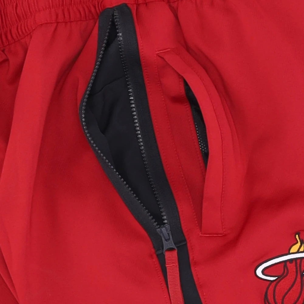 Nike Miami Heat Basketbal Trainingsbroek Red Heren