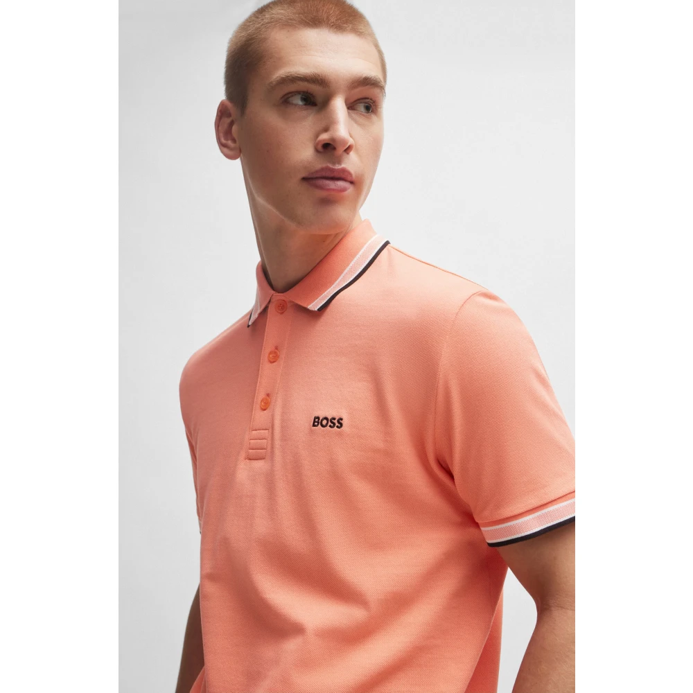 Boss Klassiek Poloshirt Red Heren