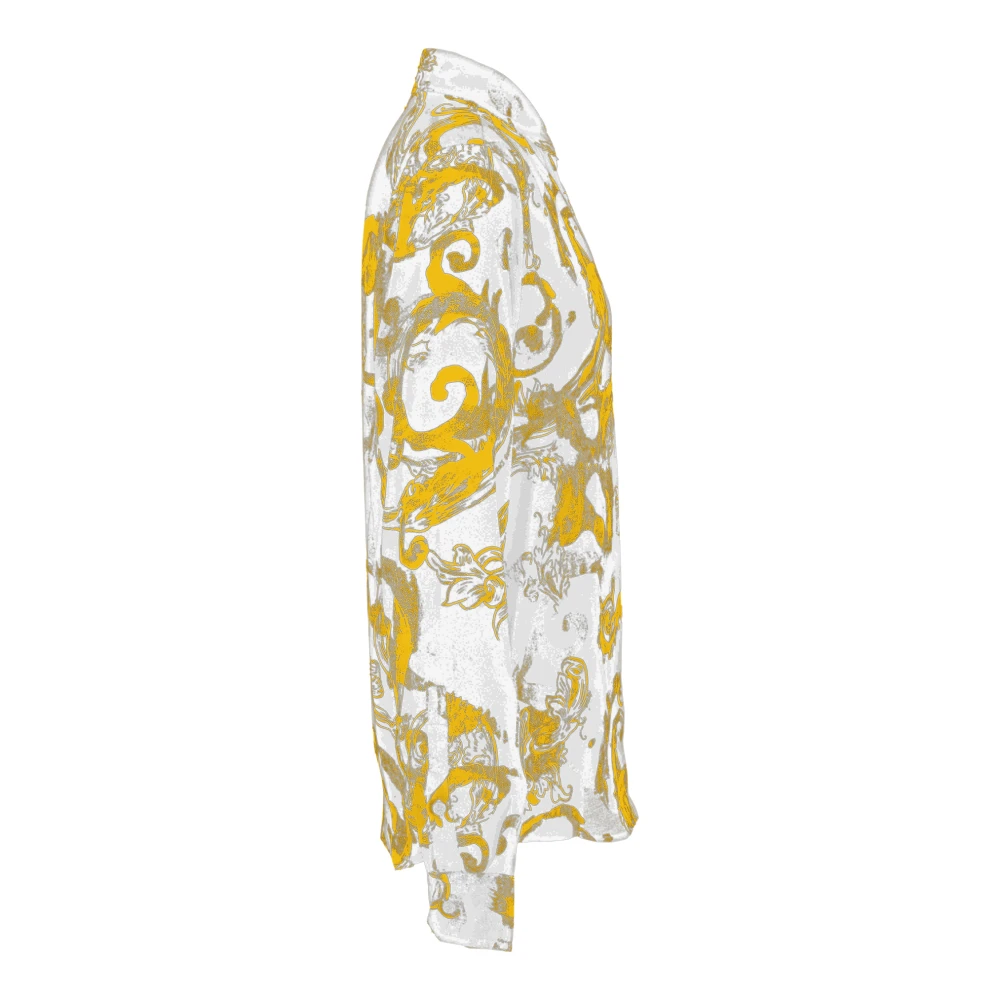 Versace Jeans Couture Stijlvolle Overhemden Collectie Multicolor Heren