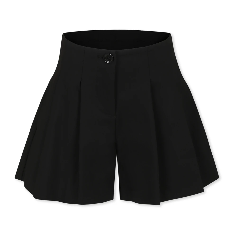 Philosophy di Lorenzo Serafini Svarta Elegant Dragkedja Shorts Black, Flicka