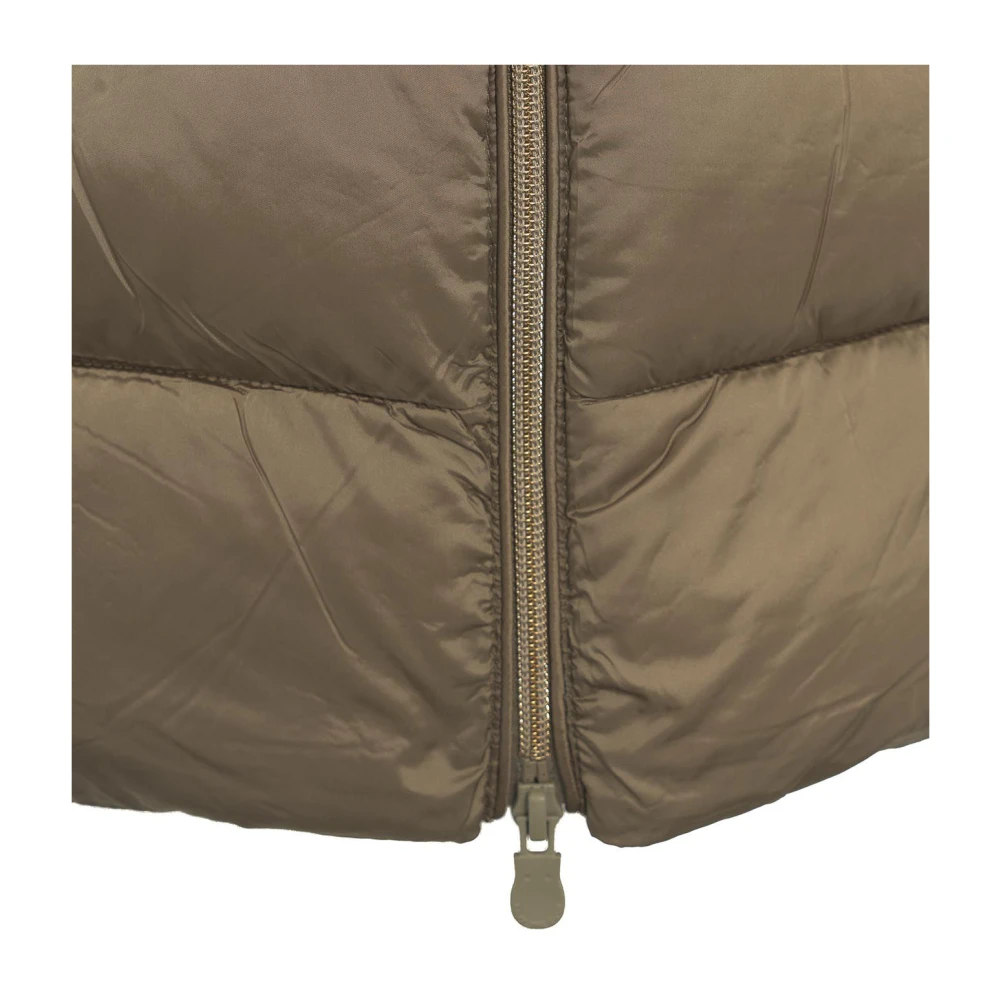 Save The Duck Gewatteerde Eco Donsvest 'Iris' Green Dames