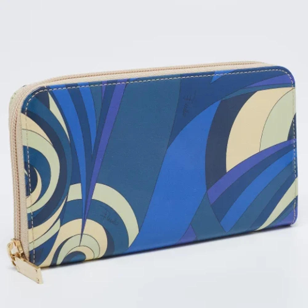 Emilio Pucci Pre-owned Leather wallets Multicolor Dames