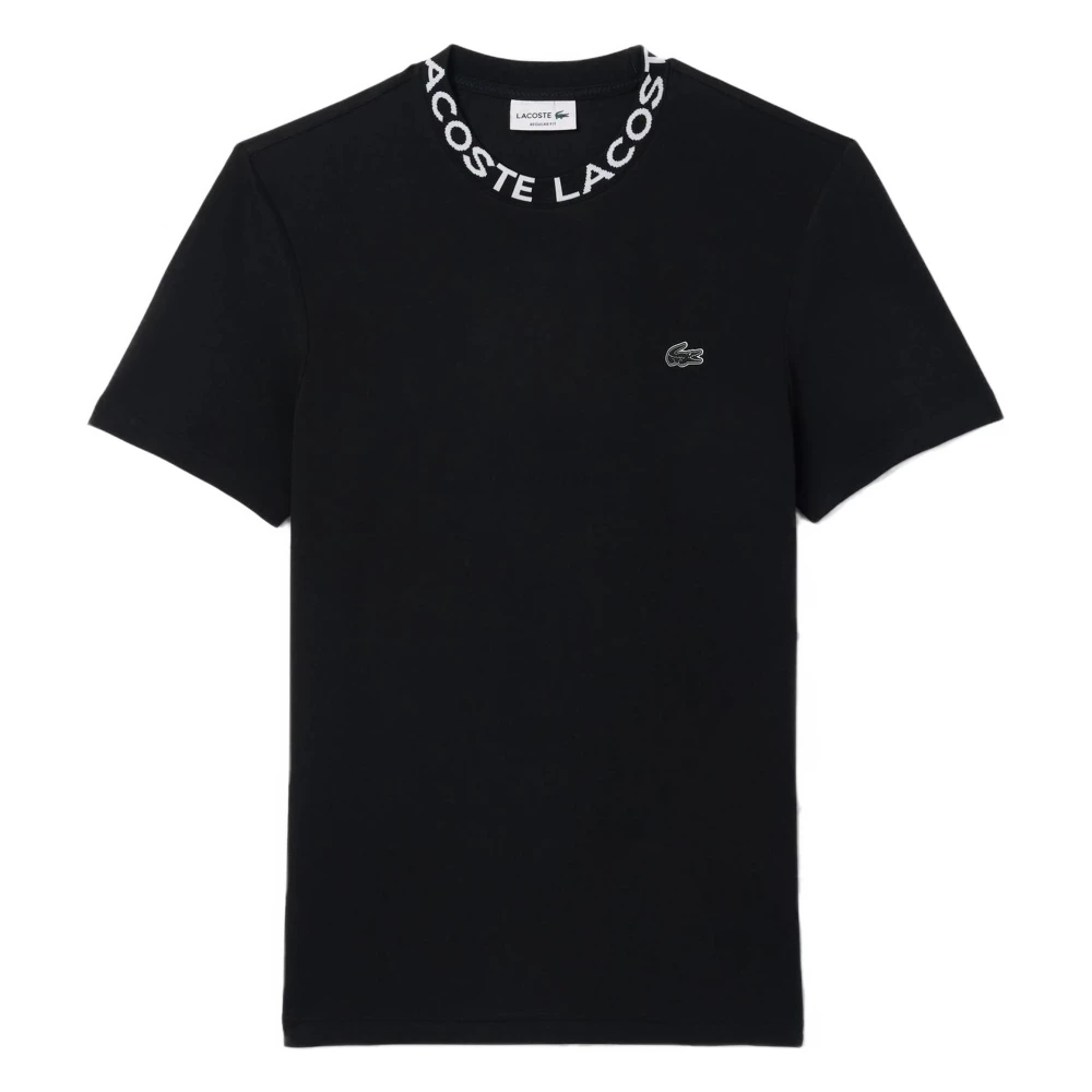 Lacoste Th7488-00-031 T-shirt Black Heren
