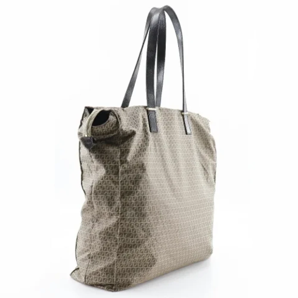 Fendi Vintage Pre-owned Fabric fendi-bags Gray Dames