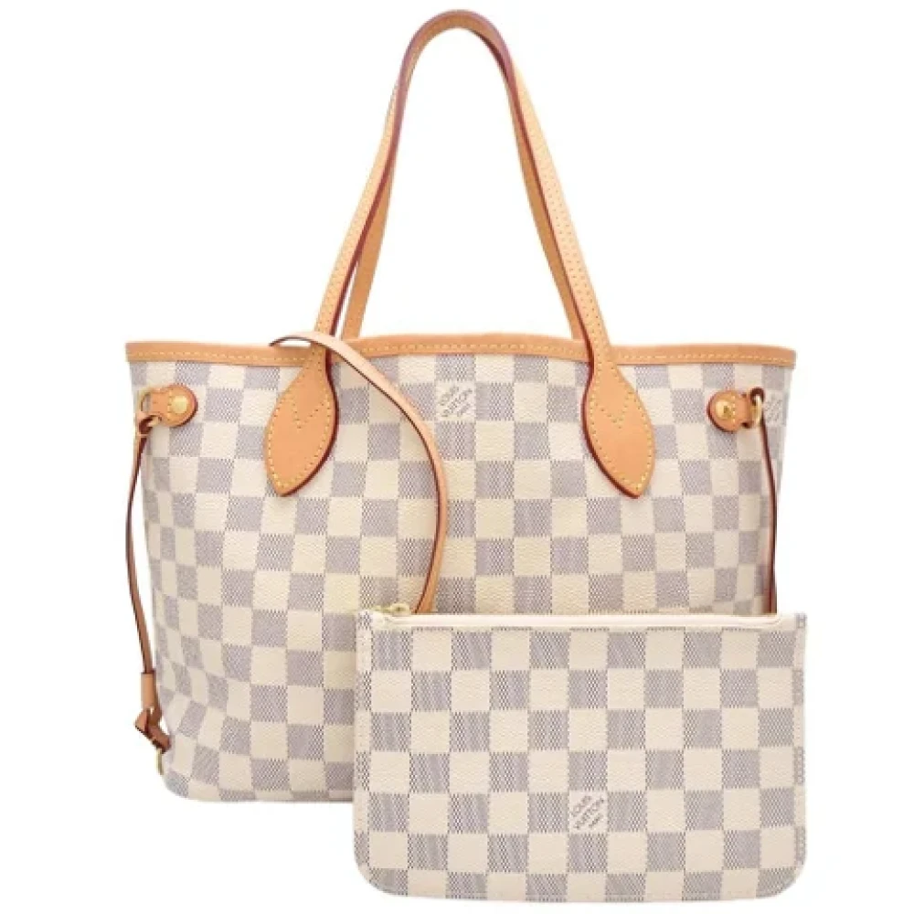 Louis Vuitton Vintage Pre-owned Fabric shoulder-bags Beige Dames