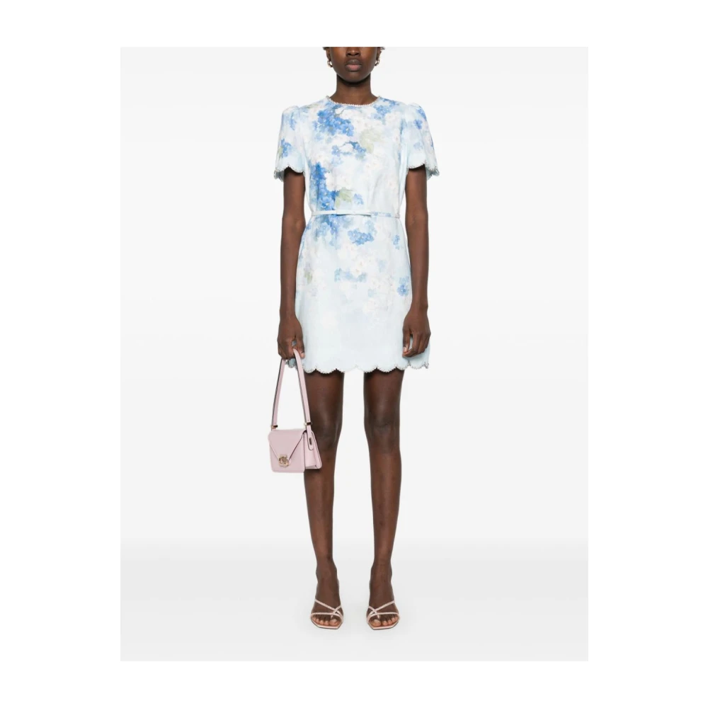 Zimmermann Blauwe Jurk voor Vrouwen Multicolor Dames