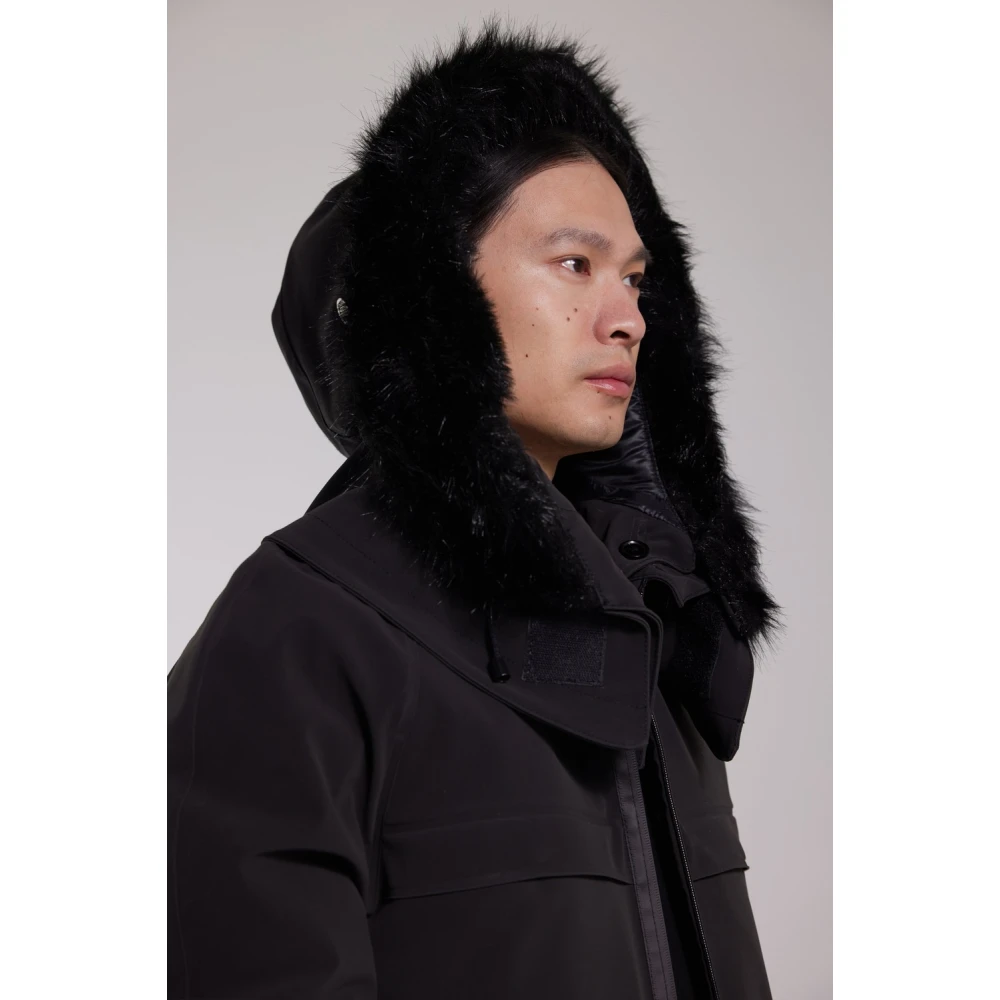 Stutterheim Waterdichte Fishtail Parka Black Heren