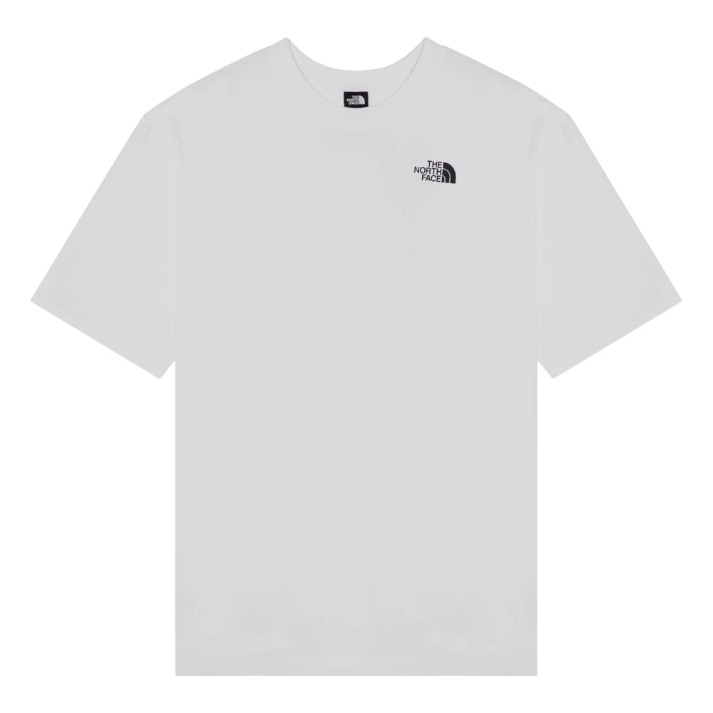 The North Face Korte mouwen ronde hals T-shirt White Heren