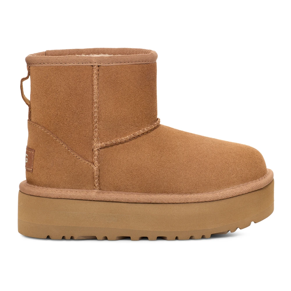 UGG K Classic Mini Platf Brown, Flicka