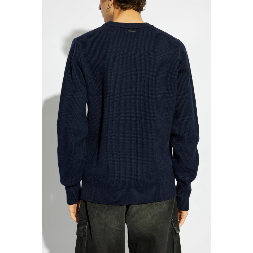 Norse Projects Sweater Henning Blue Heren