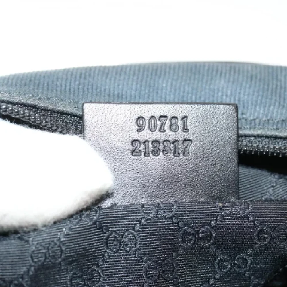 Gucci Vintage Pre-owned Canvas gucci-bags Blue Dames