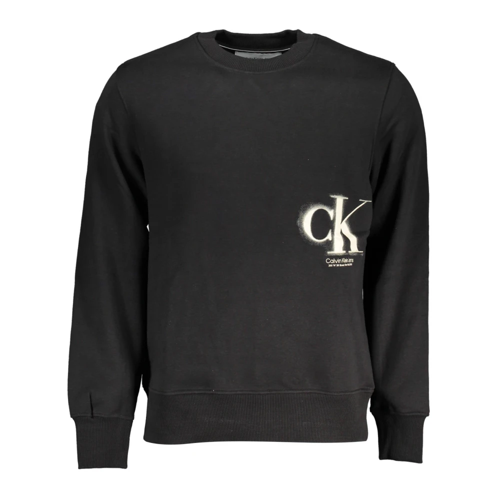 Calvin Klein Men's Black Long Sleeve Sweatshirt