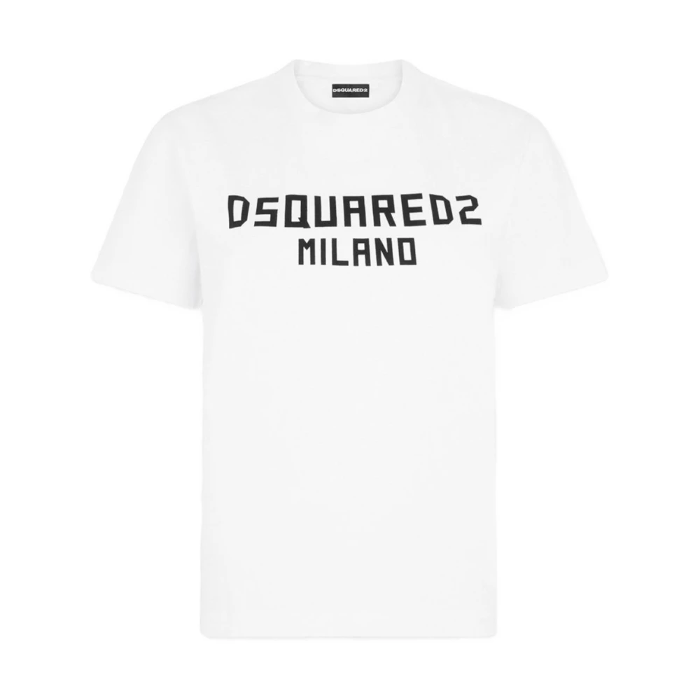 Dsquared2 Women's White Logo T-Shirt - T-Shirts - Xs - Tops