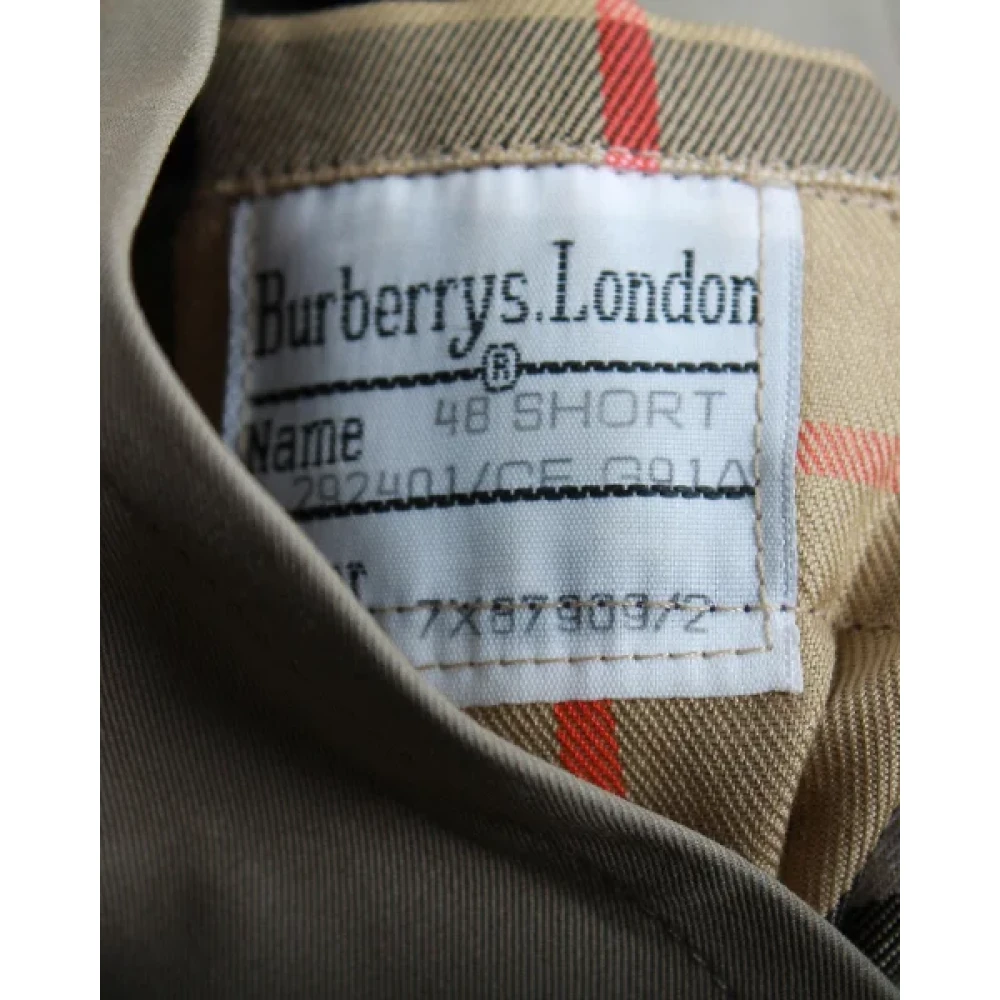 Burberry Vintage Pre-owned Wool tops Green Dames