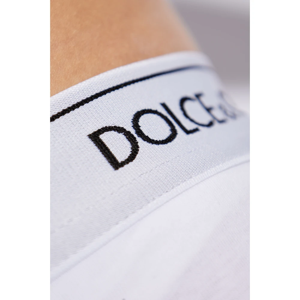 Dolce & Gabbana Twee-pack slips White Heren