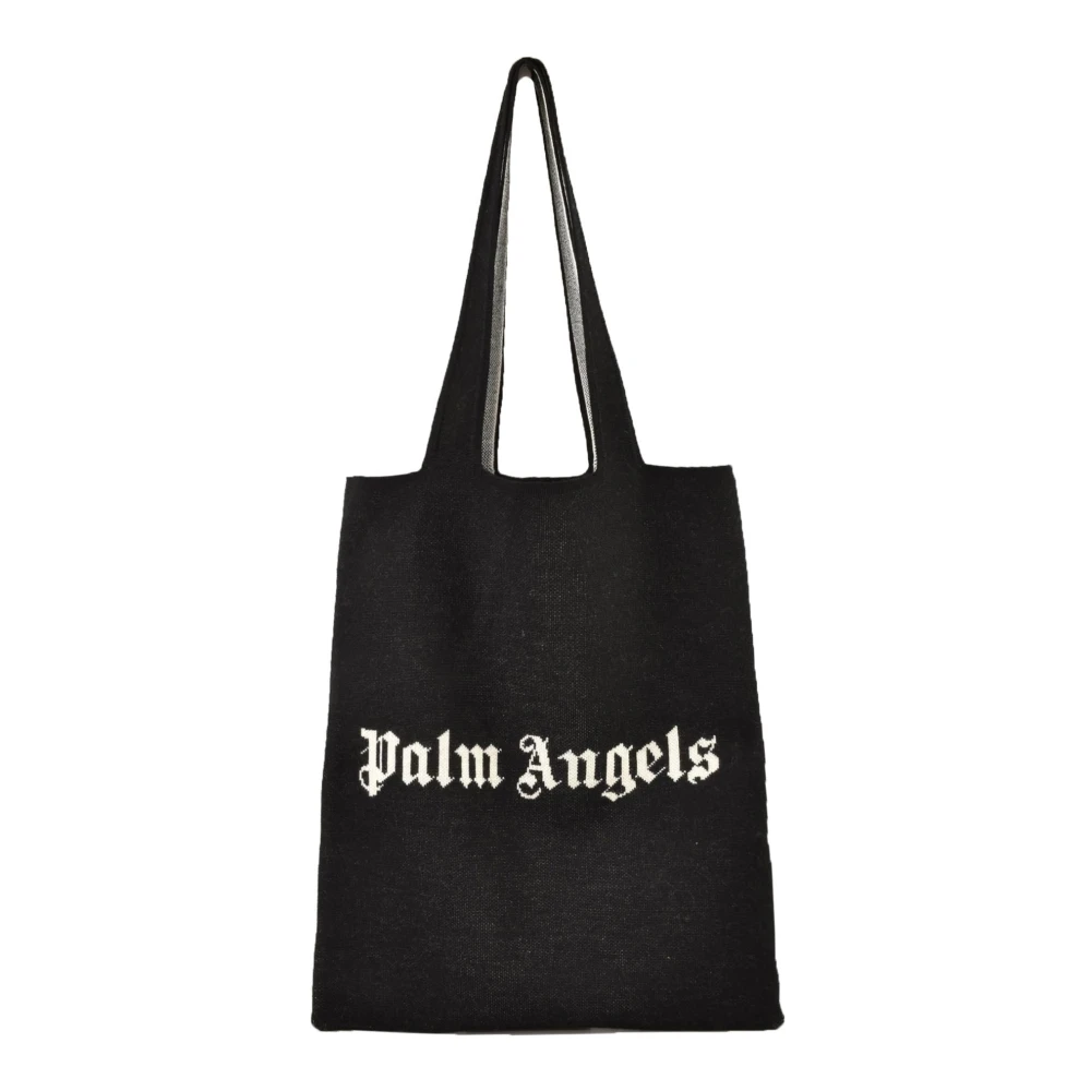 Palm Angels Wollen Schoudertas Black Heren