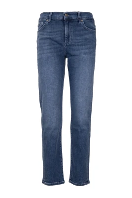 Slim Jeans med Ädelstenar