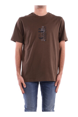 brown-logo-front-t-shirt-regular-fit