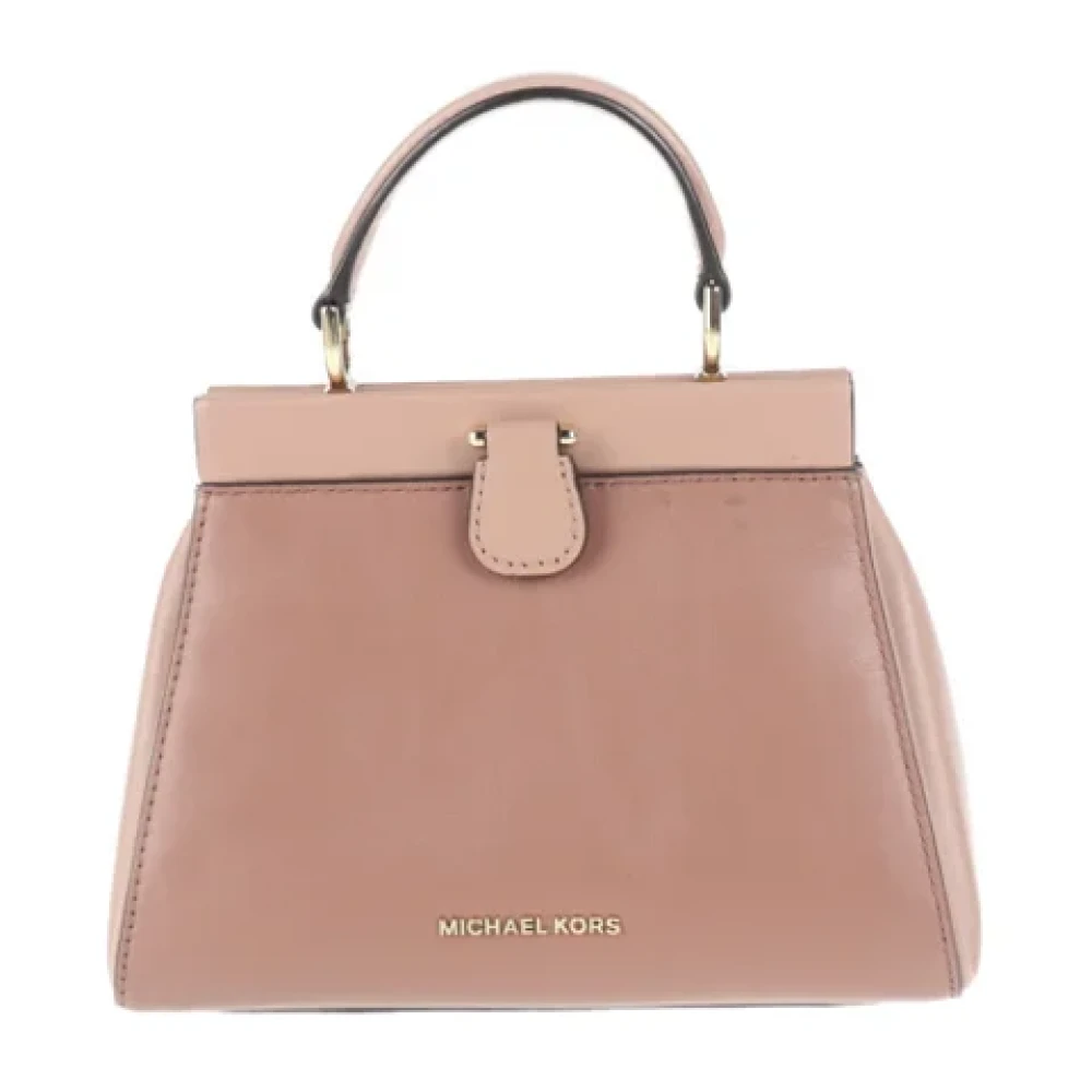 Michael Kors Pre-owned Fabric handbags Beige Dames