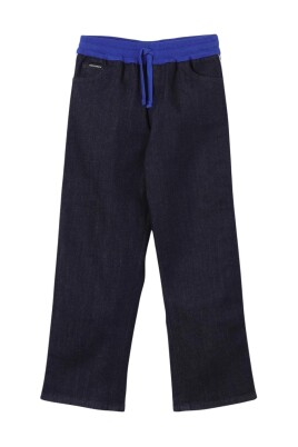 pantalon-denim-bleu-a-taille-elastique