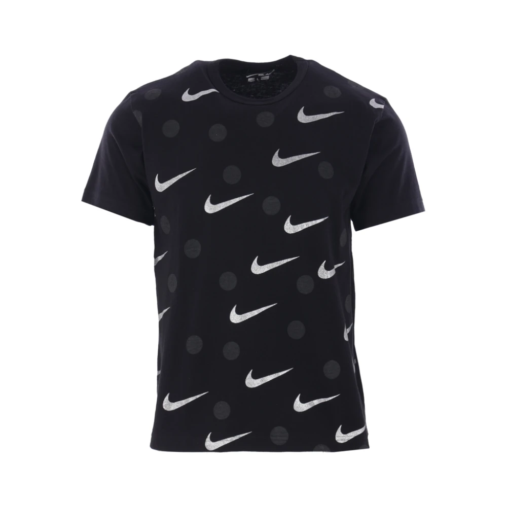 Comme des Garçons Zwart T-shirt met stippenprint Black Heren