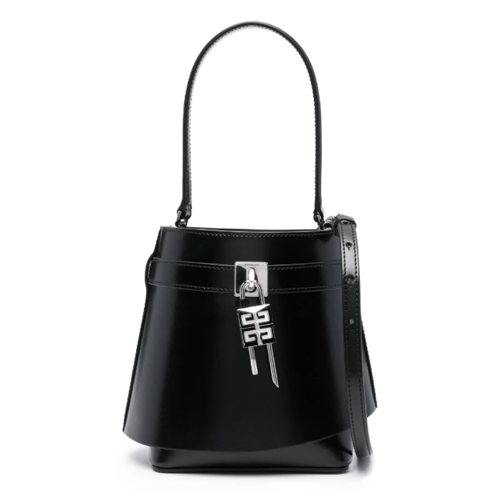 Givenchy Zwarte Shark Lock Emmerzak Black Dames