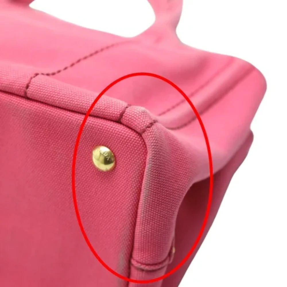 Prada Vintage Pre-owned Fabric prada-bags Pink Dames