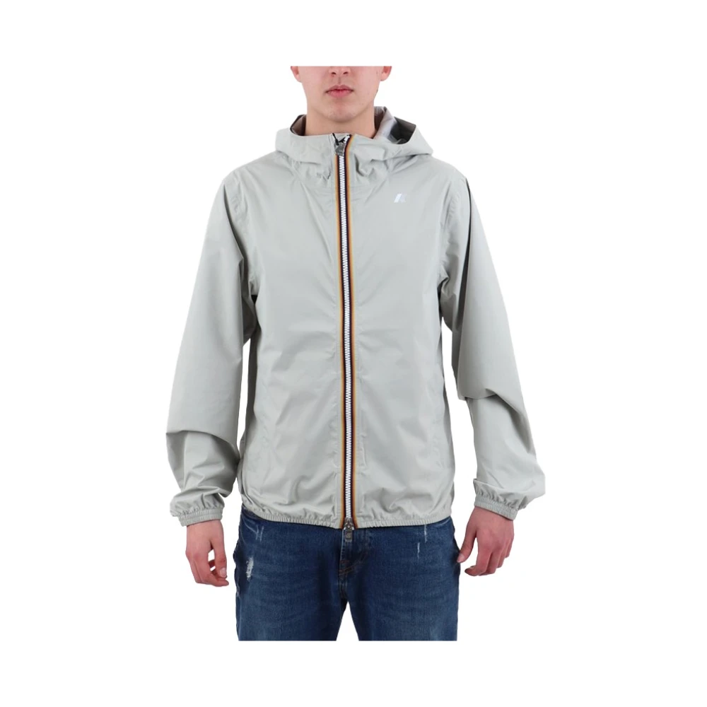 K-Way Herren Beige Jacken, Mgröße: