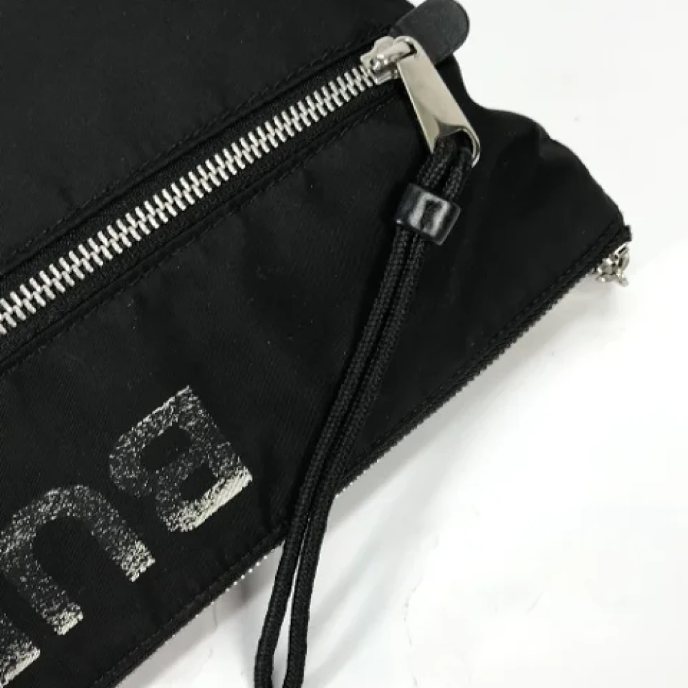 Burberry Vintage Pre-owned Fabric clutches Black Heren