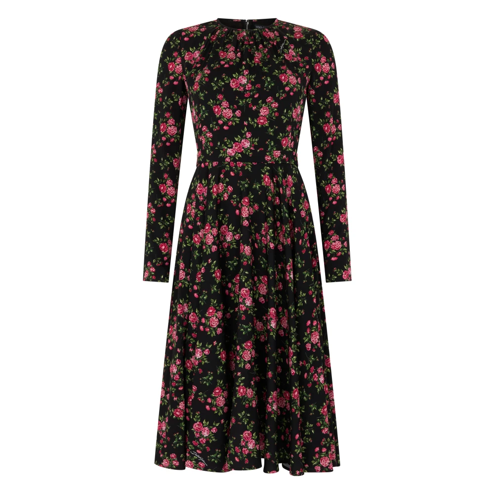 Dolce & Gabbana Women's Silk Floral Dress