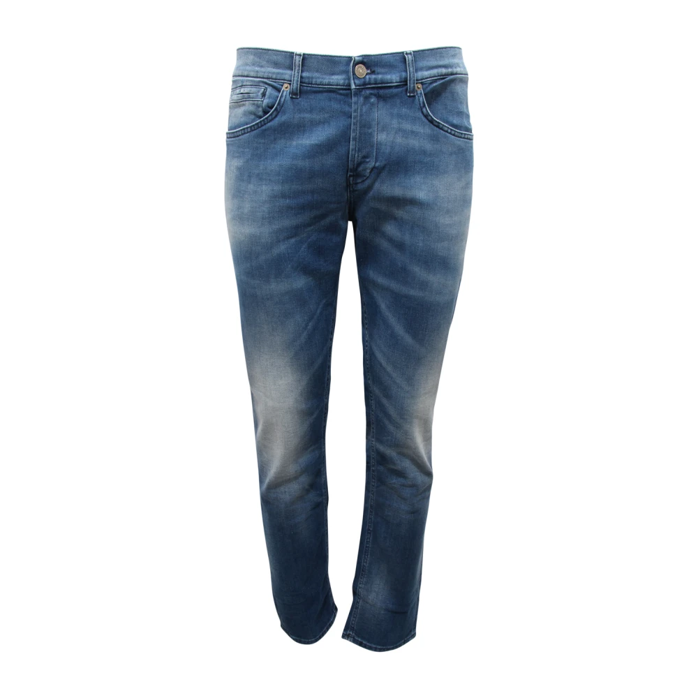 Dondup Men's Blue George Skinny Fit Jeans