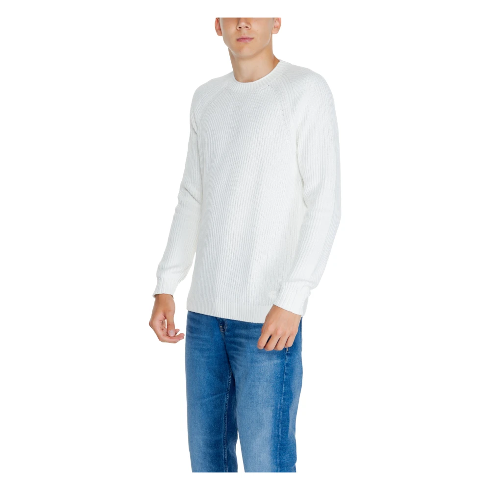 Calvin Klein Jeans Organische Katoen Utility Raglan Sweater Green Heren