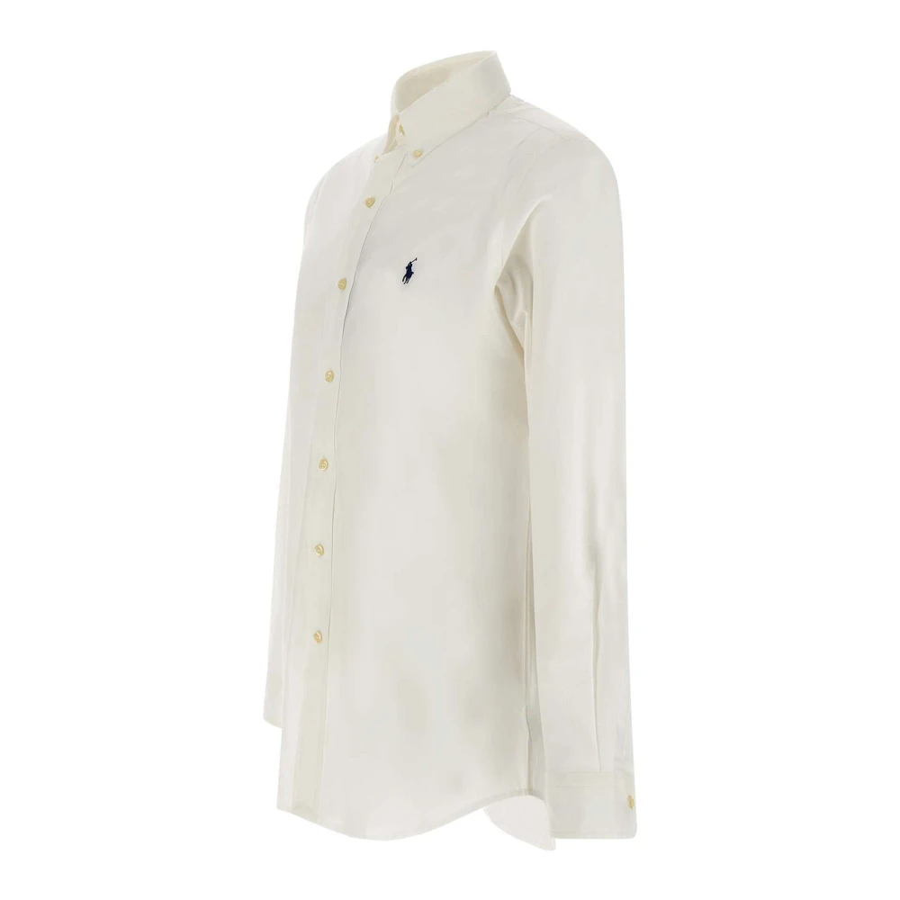 Polo Ralph Lauren Witte Overhemden White Heren
