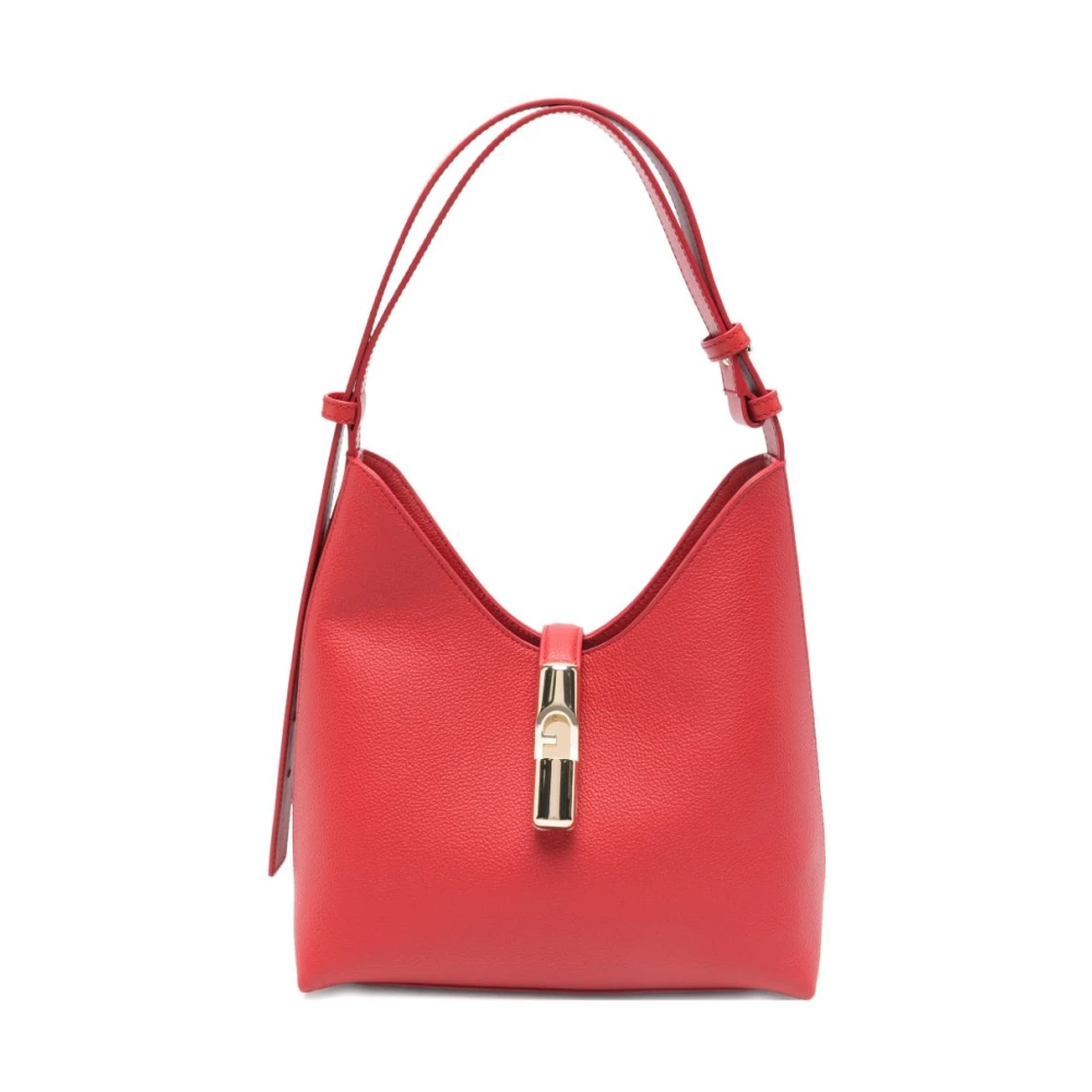 Furla Women's Red Goccia Shoulder Bag S
