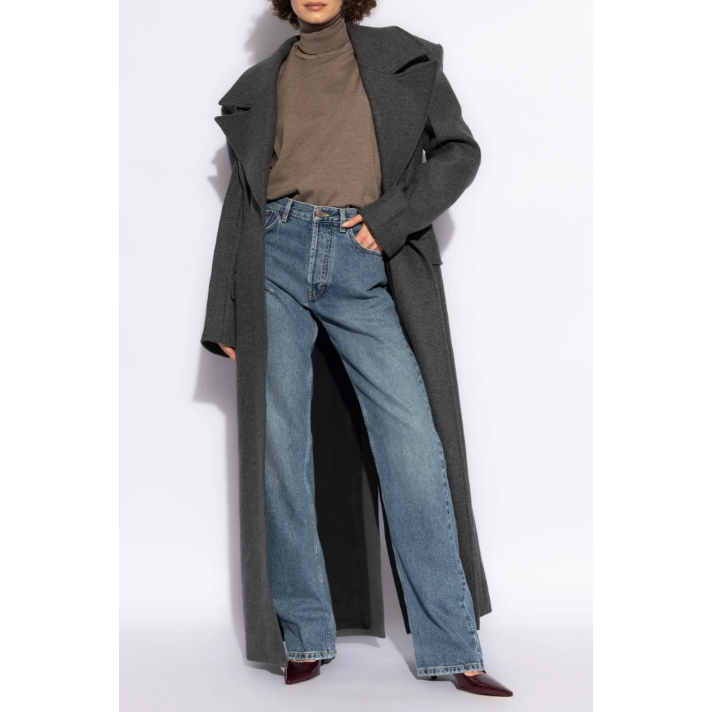 Moschino Wollen coltrui Brown Dames