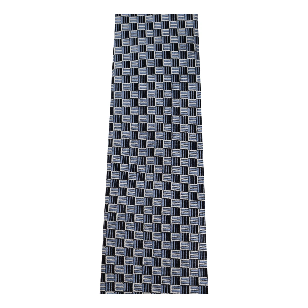 ETRO Zijden stropdas Blue Heren