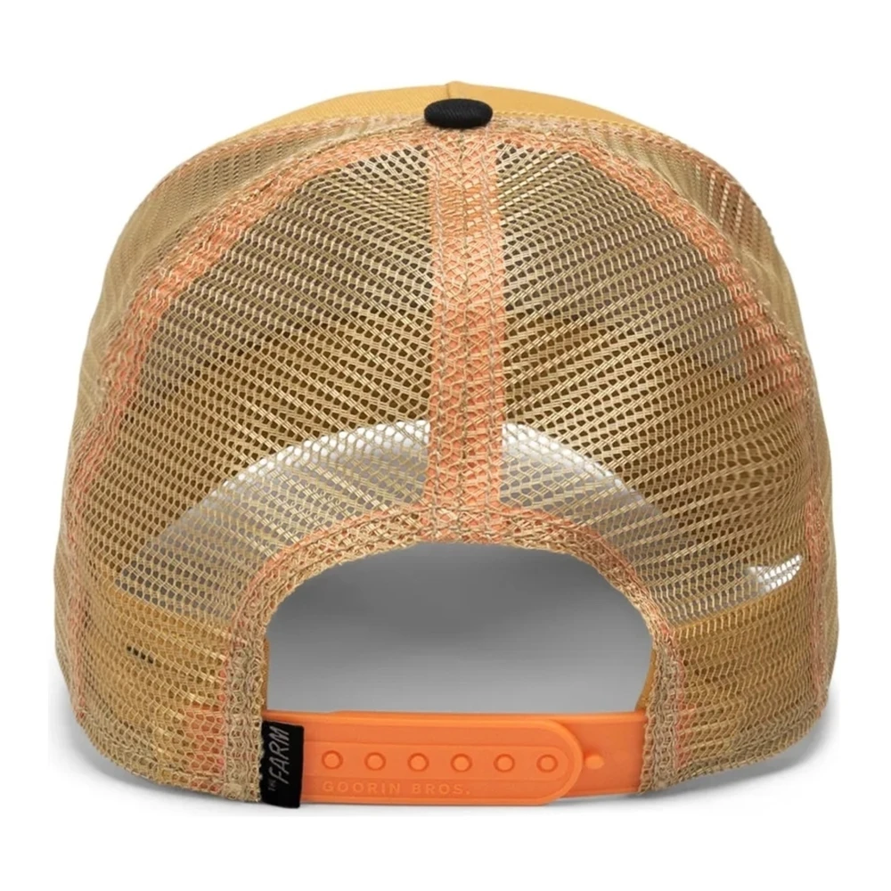 Goorin Bros Mosterd Tijger Wildcat Trucker Cap Yellow Heren