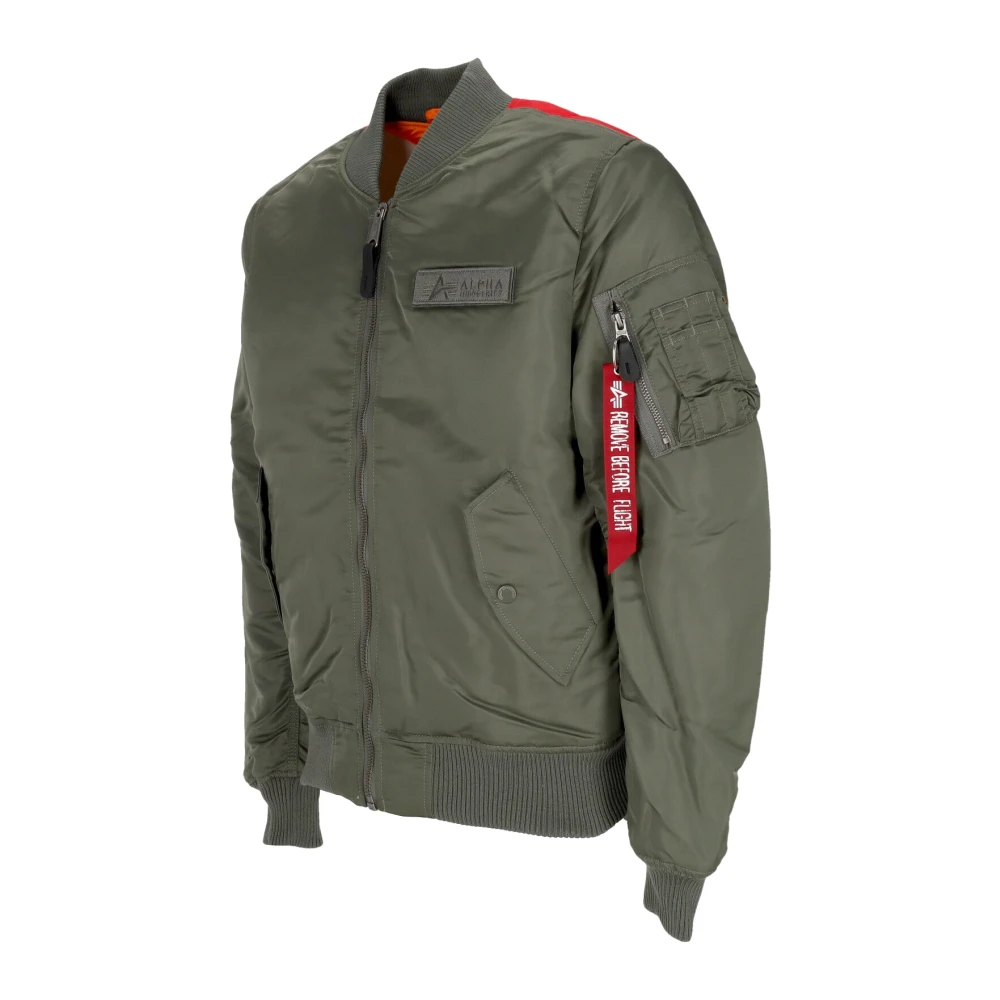 alpha industries Vintage Green Reversible Bomber Jacket Green Heren