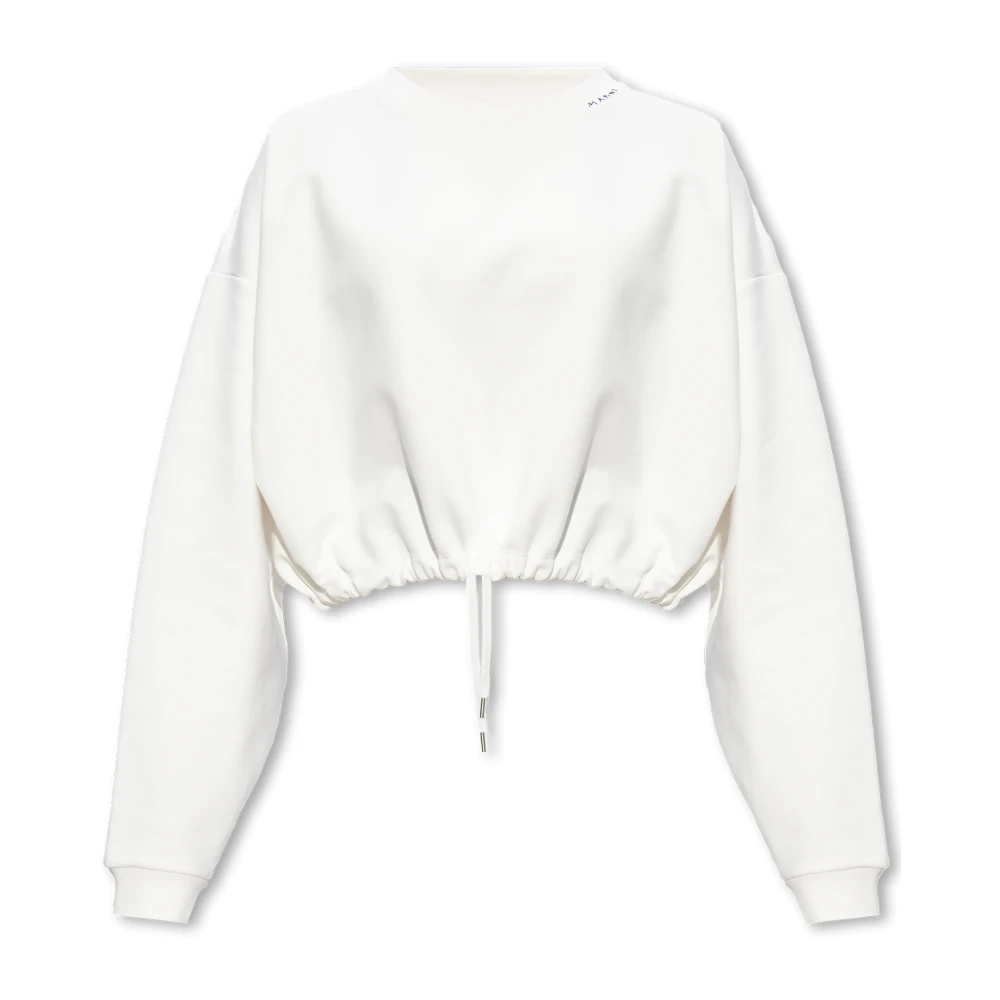 Marni Oversized sweatshirt White Dames