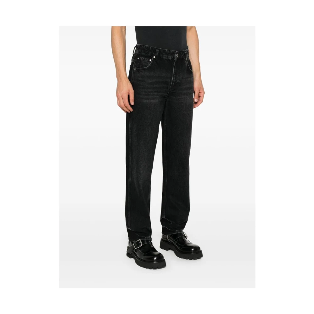 Represent Zwarte Distressed Denim Jeans Black Heren