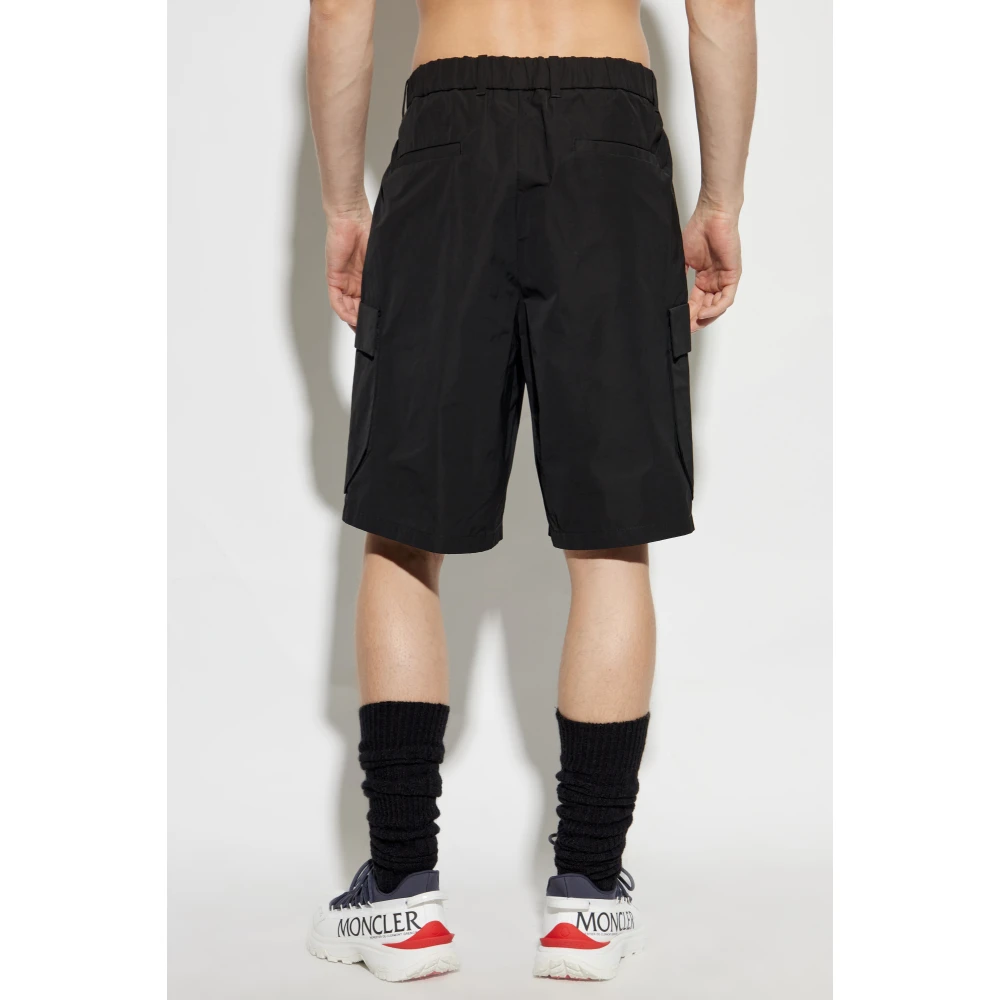 Moncler Cargo shorts Black Heren