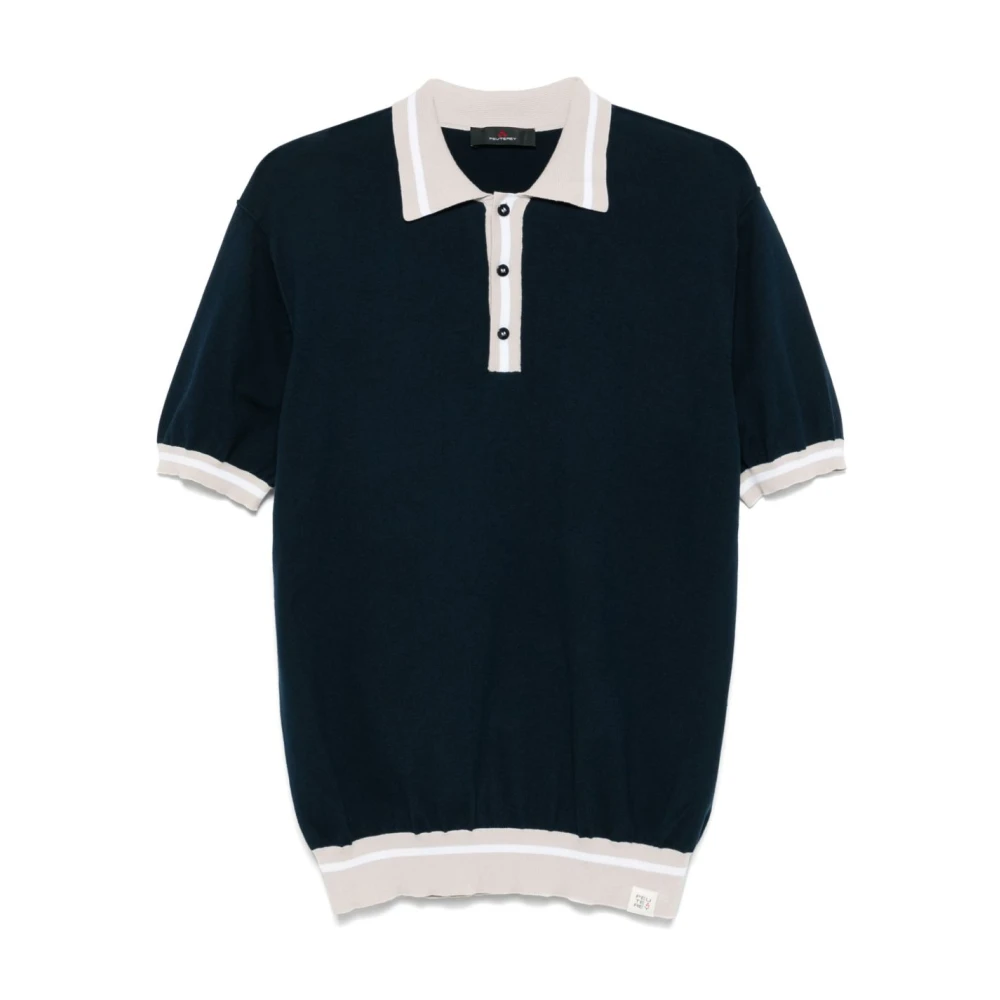 Peuterey Blauwe Katoenen Trui Stijlvolle Elegantie Blue Heren