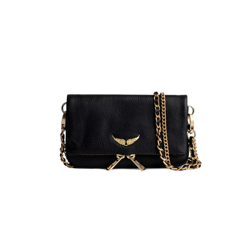 Zadig & Voltaire Donna Nero - Borsa A Tracolla Rock Nano - Bags - One Size - Immagine 3