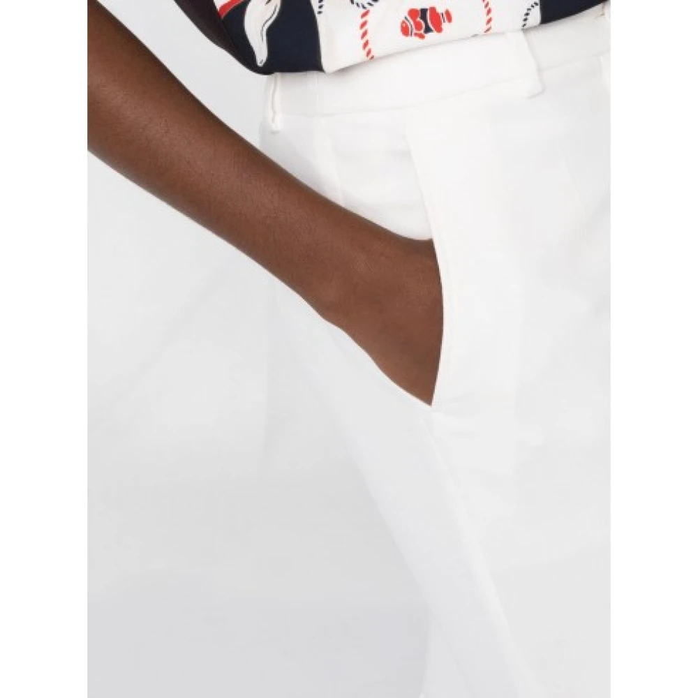 Boutique Moschino Trousers White Unisex
