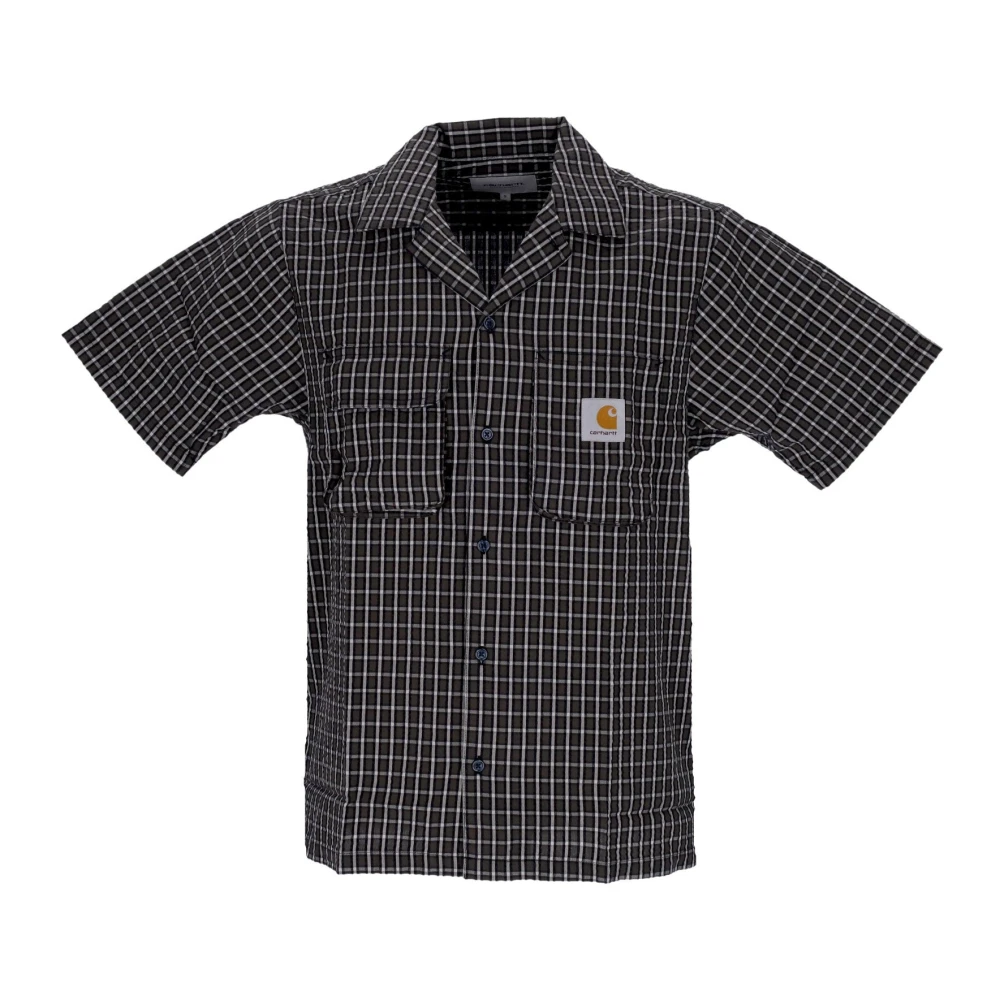 Carhartt WIP Korte Mouw Cypress Herenoverhemd Multicolor Heren